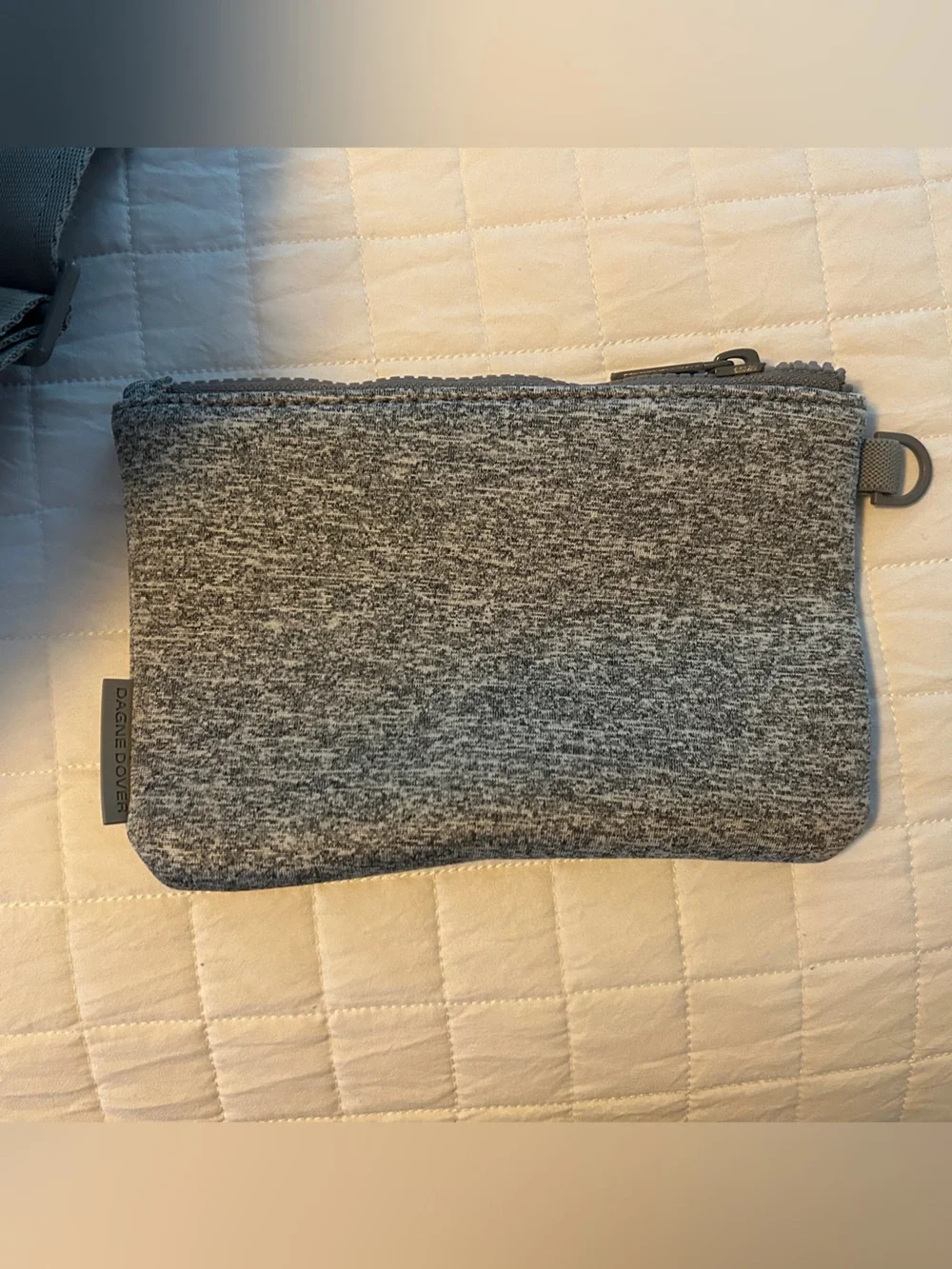 Dagne Dover Heather Gray Diaper Bag